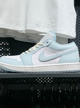 耐克2025夏季Air Jordan 1 Low男子经典低帮运动休闲鞋HJ5999-400