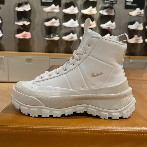 NIKE耐克女鞋2025春季新款户外保暖厚底高帮运动休闲鞋FQ9065-100
