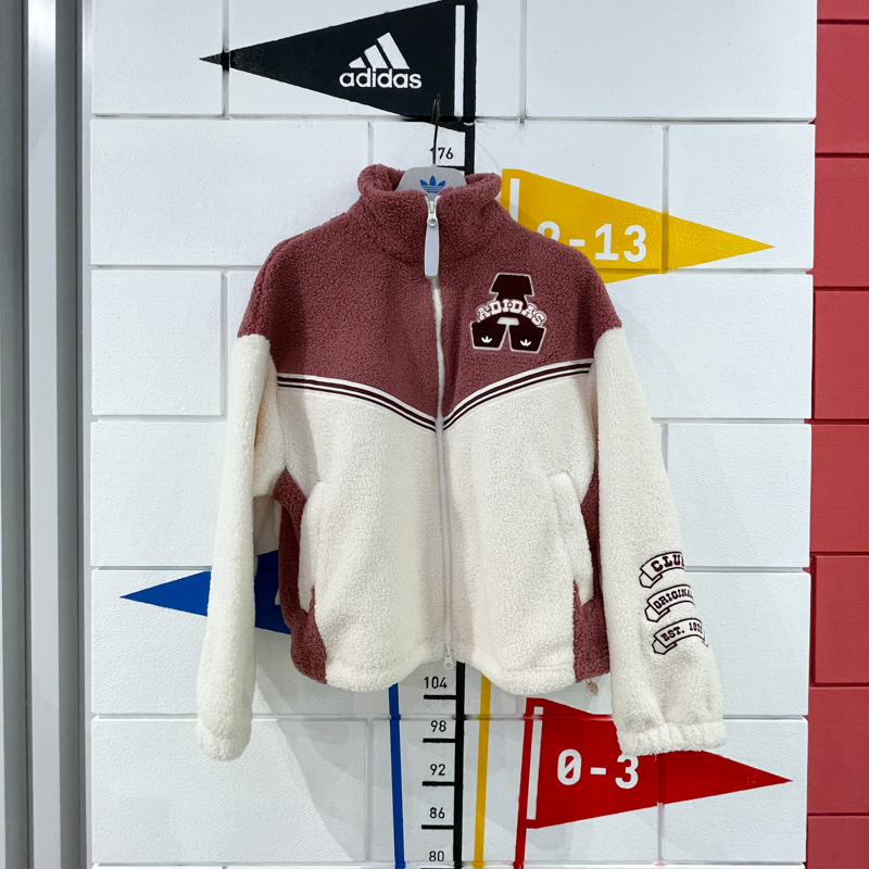 阿迪达斯三叶草运动夹克外套