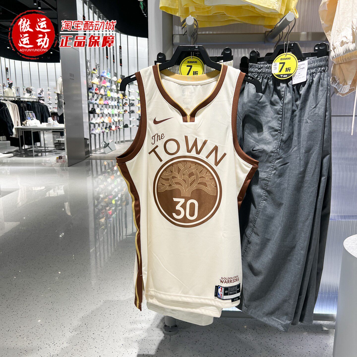 Nike耐克男子NBA SwingmanJersey速干透气无袖背心球衣HM5981-123
