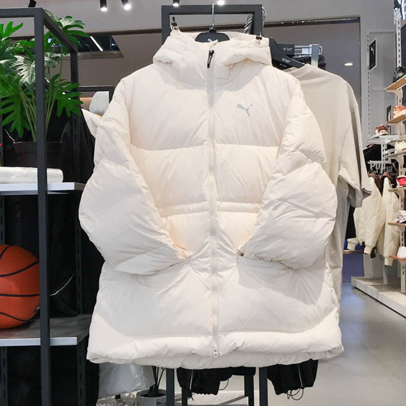 PUMA彪马女装2024冬季新款耐磨保暖休闲运动羽绒服外套 629740-87