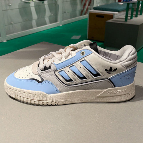 阿迪达斯三叶草男女鞋2024夏季DROP STEP复古休闲运动板鞋 JI2073