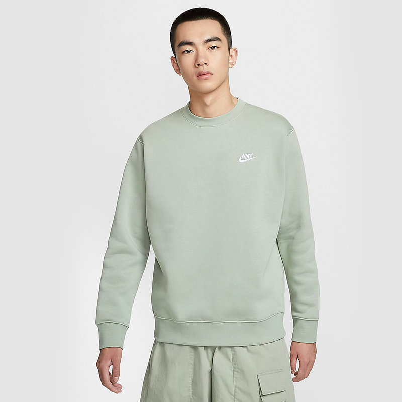 NIKE耐克男装2024冬款上衣加绒保暖休闲运动卫衣套头衫BV2663-371