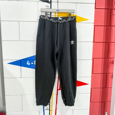 阿迪达斯针织休闲束脚运动长裤