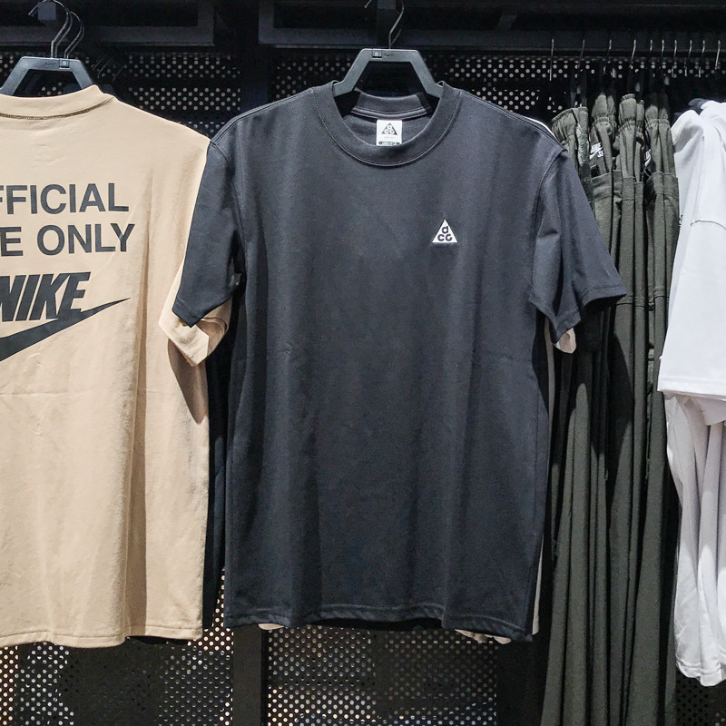 Nike耐克2025夏季ACG男子速干运动T恤宽松休闲短袖上衣HJ0799-010