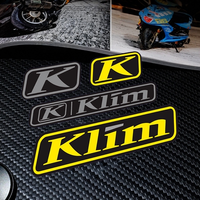 适用BMW宝马水鸟KTM ADV KLIM拉力摩托车贴纸风挡头盔防水反光贴