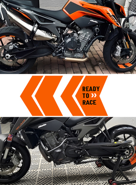 适用KTM1290Super790/390DUKE R 改装箭头款轮毂贴花高粘轮圈贴纸