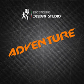 ADVENTURE 个性 摩托车车贴 KTM 车身车贴 划痕贴纸 拉花 反光贴花