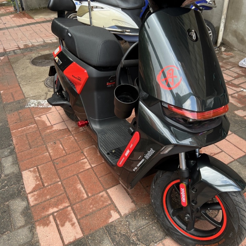 九号E100f90电动车N系E系字母ninebot车贴M95c85改装防水拉花贴纸