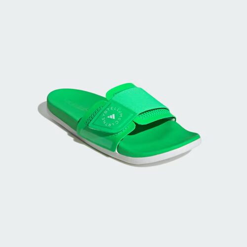 现货 adidas stella 女运动魔术贴防滑拖鞋
