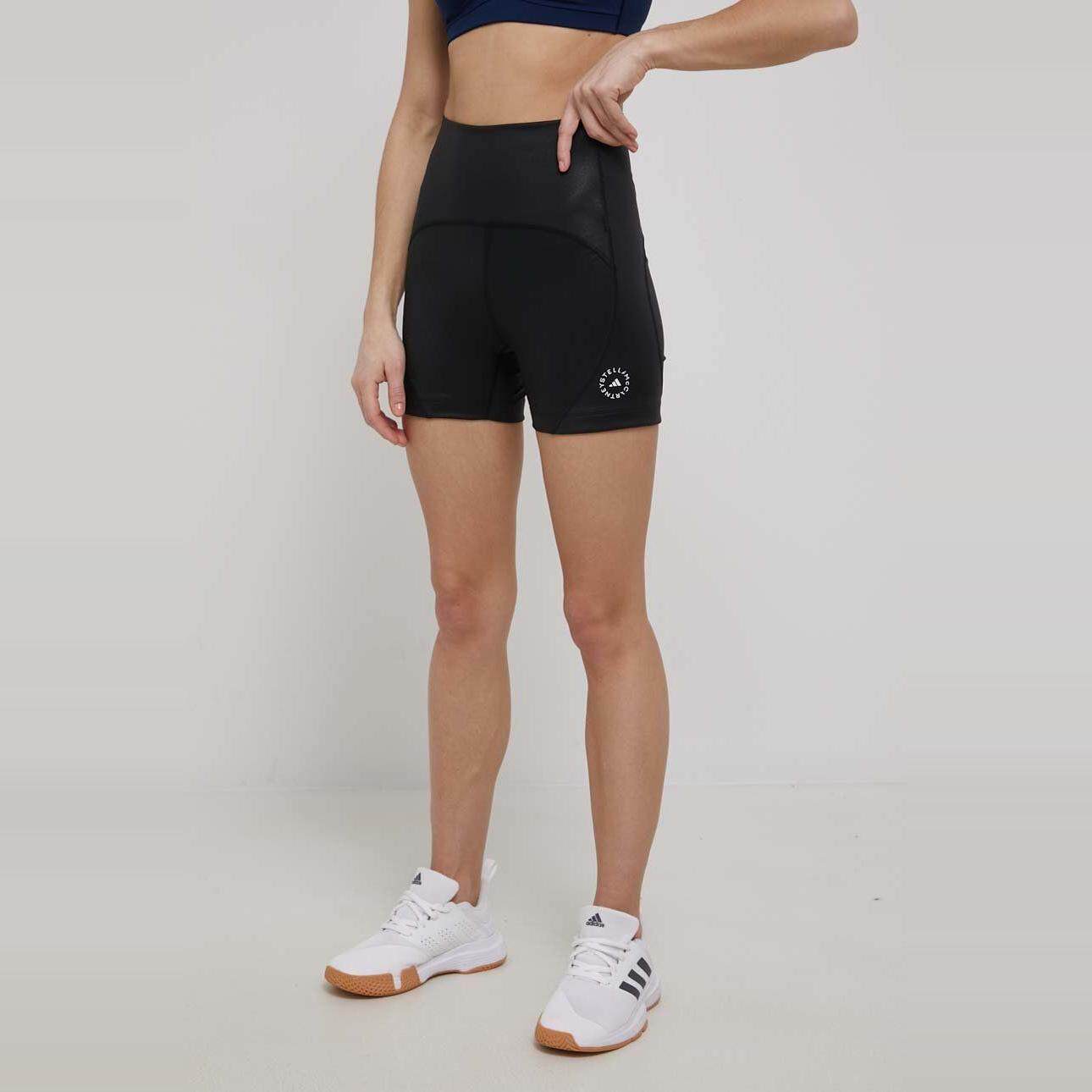 现货 adidas stella 女运动健身跑步训练速干紧身短裤图片
