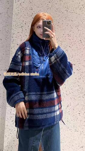 adidasstella加厚运动棉服