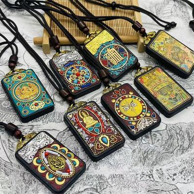 送朋友民族风礼物复古毛衣链