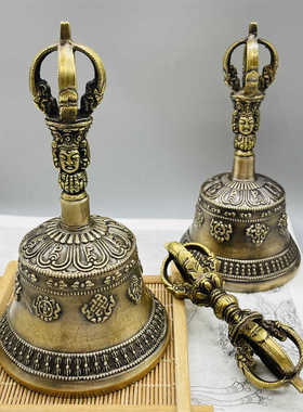 尼泊尔手工金刚铃杵声音清脆