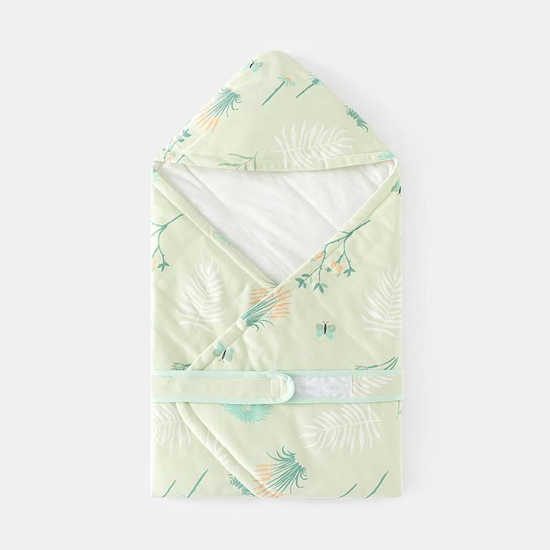 新生儿纯棉包被初生抱棉被婴儿包单春夏薄被子宝宝襁褓产房用品