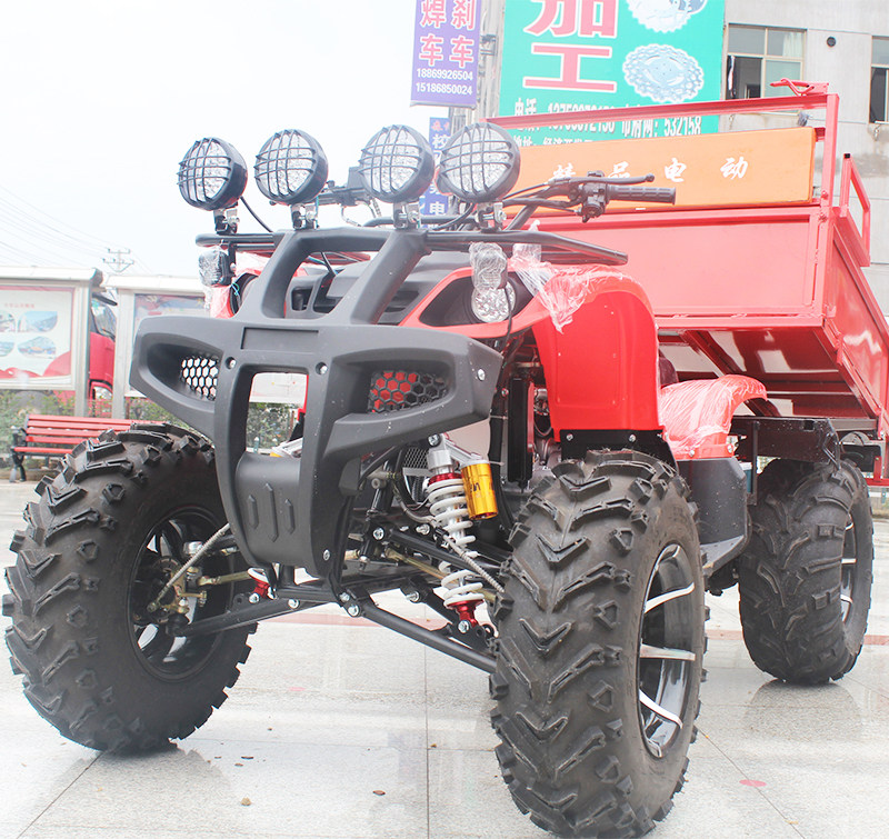 成人越野沙滩车四轮农用带斗卡丁车全地形沙漠车atv越野摩托车