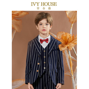 钢琴演出服入学面试正装 男童西服外套春季 HOUSE常春藤童装 IVY