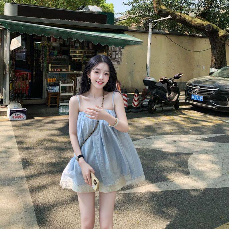 夏季小清新度假风百搭时
