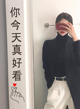 ins服装店今天真好看极简风墙贴