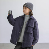 男童冬季轻薄羽绒服新款冬装白鸭绒外套中大儿童男孩冬款潮，童装羽绒服，摩比熊