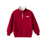 男童红色卫衣款新款儿童本命新年加绒冬季加厚马年拜年服，童装卫衣/绒衫，摩比熊