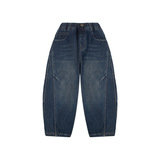 童装男童加绒牛仔裤冬季新款儿童加厚裤子大童冬装保暖长裤潮，童装裤子，摩比熊