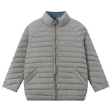 男大童秋冬安心绒立领羽绒服新款青少年儿童装保暖防水外套，童装羽绒服，摩比熊