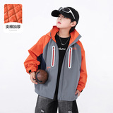 桔色棉服（夹棉加厚）