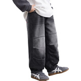 男童加绒牛仔裤秋冬款新款儿童冬季一体绒加厚裤子大男孩冬装，童装裤子，摩比熊