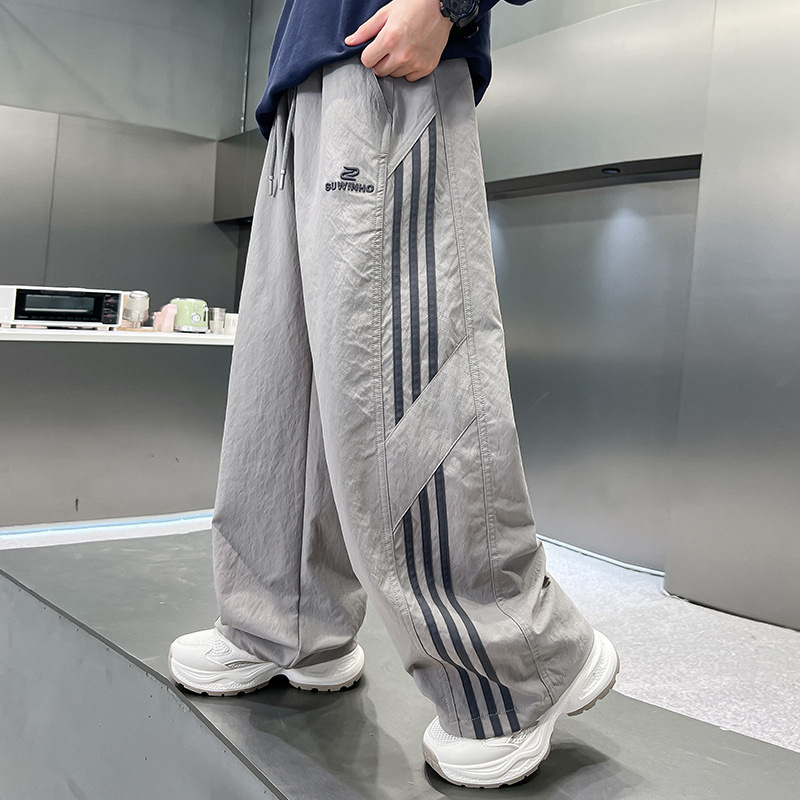 儿童装男童裤子新款大童秋装休闲裤春秋款男孩长裤青少年秋季，童装裤子，摩比熊