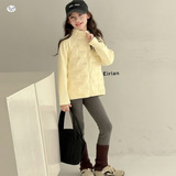 女童年冬季新款时尚校服神器可内搭外穿中大童实用型加厚外套，童装外套，摩比熊