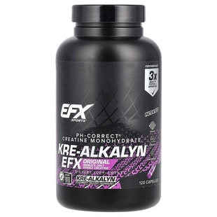 Alkalyn EFX American缓冲一水肌酸胶囊无储备冲击期Kre 美国All
