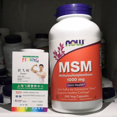 美国NOW诺奥msm二甲基有机