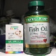 Bounty鱼油1000mg220粒含300毫克Omega 美国Nature Fish Oil