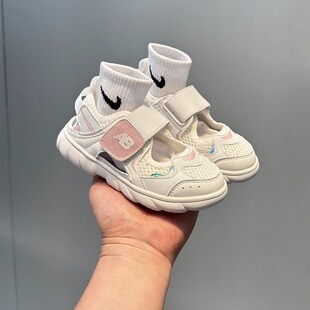 女童NB920儿童鞋2025夏季新款男童包头凉鞋网面透气儿童运动鞋韩