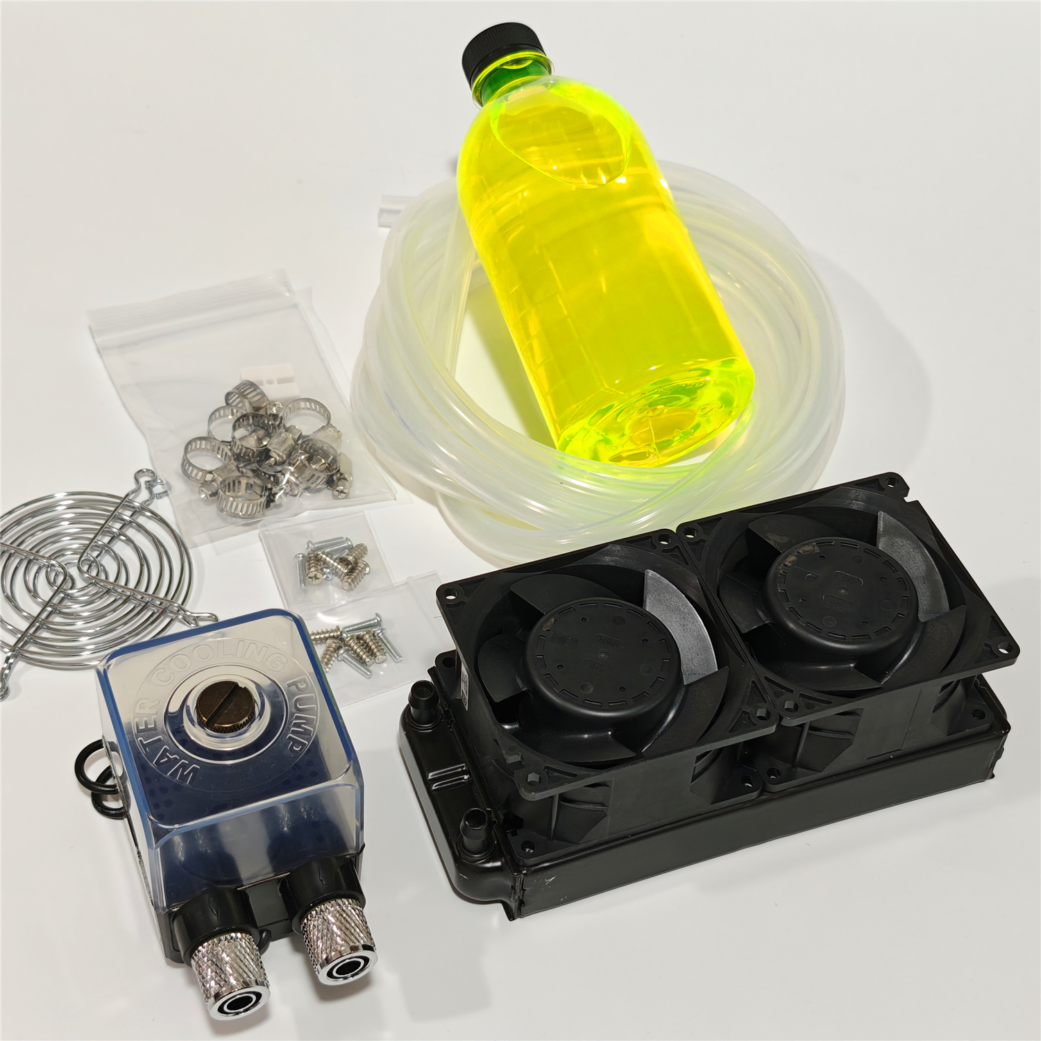 电摩水冷控制器散热暴力风扇