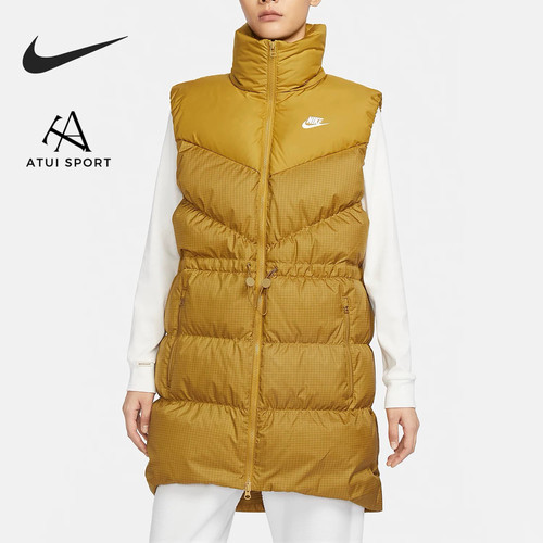 Nike/耐克正品秋冬新款女士防风保暖立领羽绒马甲FN0031-716