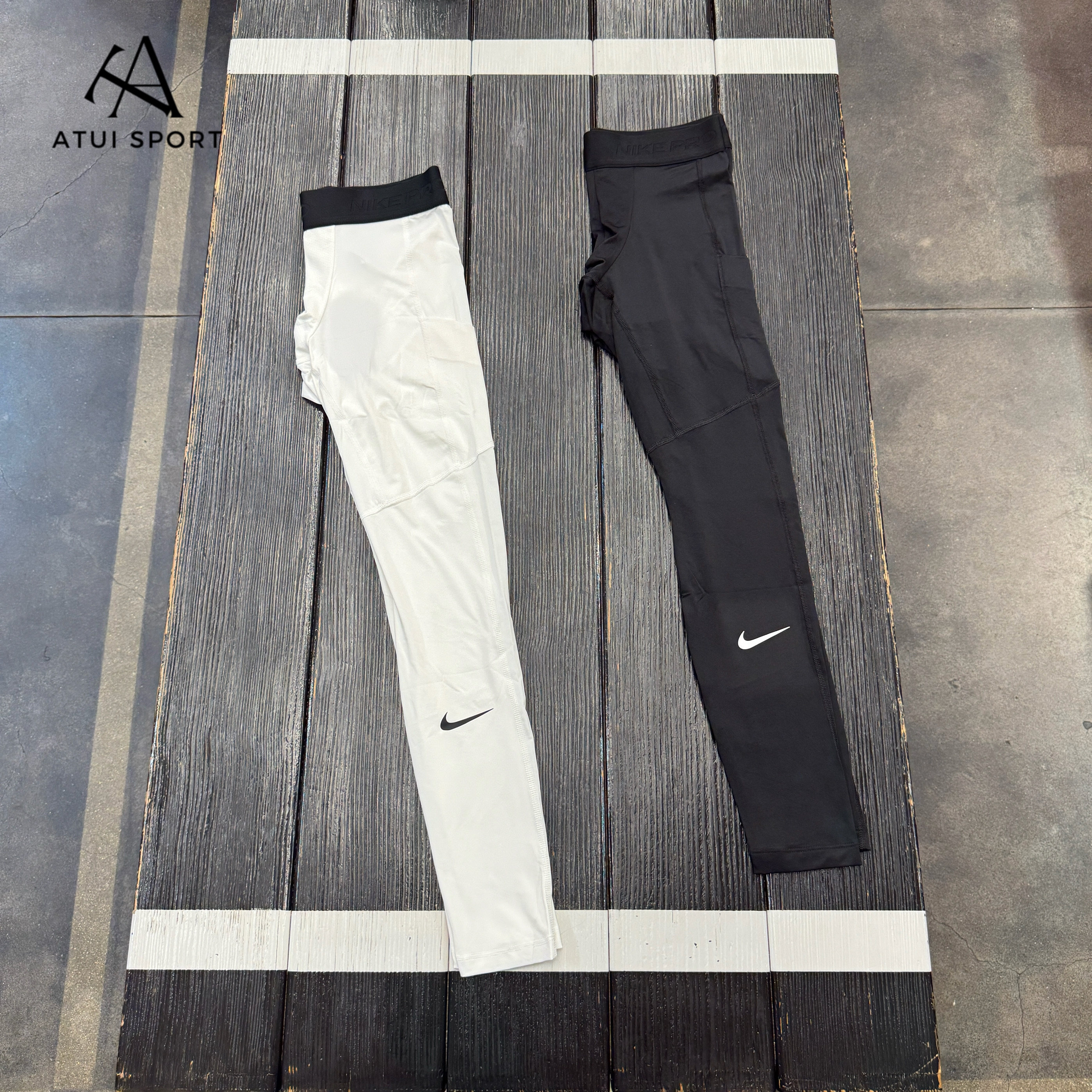 Nike/耐克PRO DRI-FIT男子跑步透气训练速干长款打底紧身裤FB7953