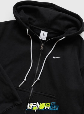 Nike/耐克 LAB 刺绣简约复古加绒保暖运动休闲连帽卫衣DR0404-010