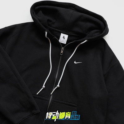 Nike/耐克 LAB 刺绣简约复古加绒保暖运动休闲连帽卫衣DR0404-010