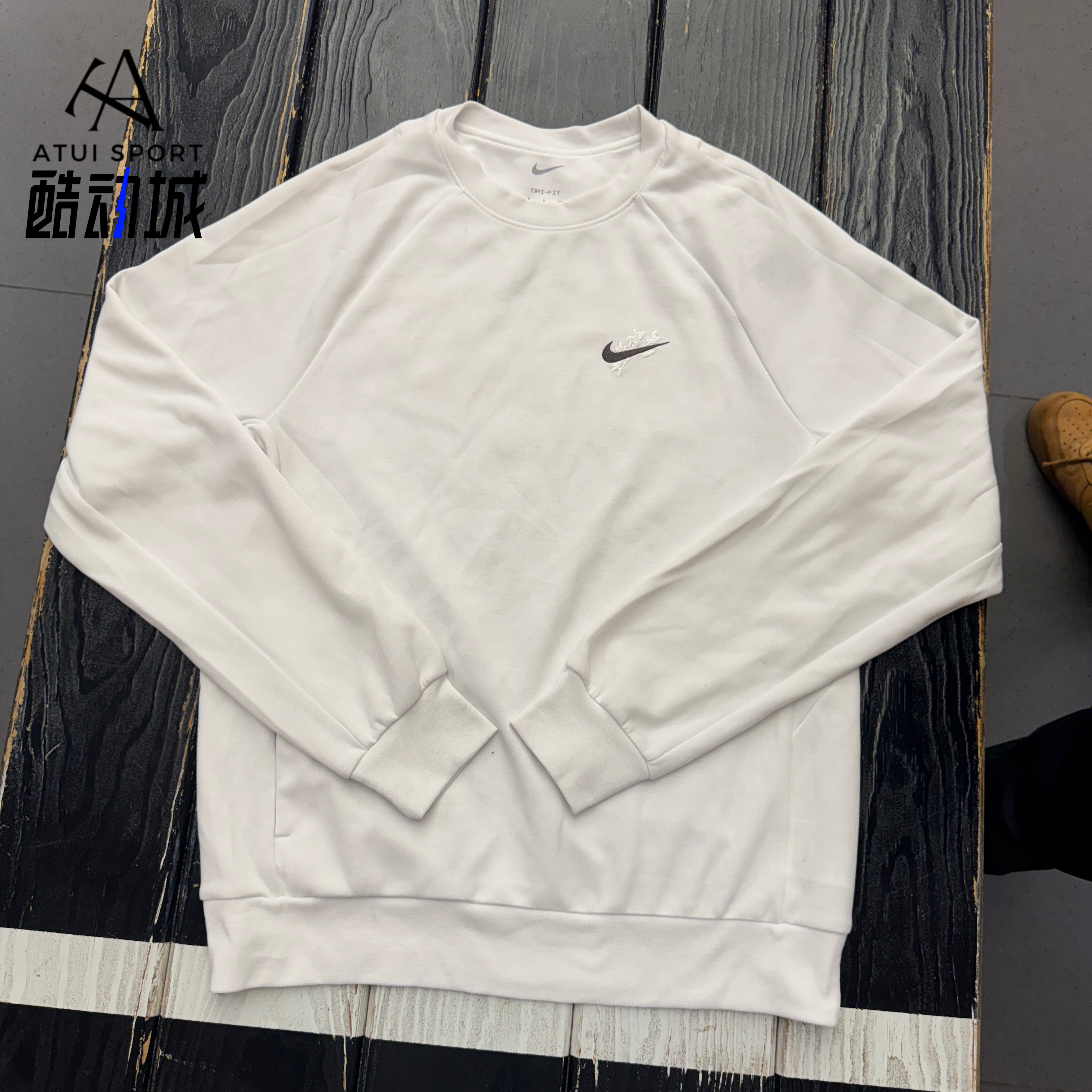 正品Nike/耐克 男子运动休闲圆领针织透气套头衫卫衣HV8215-121,运动服/休闲服装,运动T恤,淘宝优惠券,粉丝福利购,淘宝优惠卷