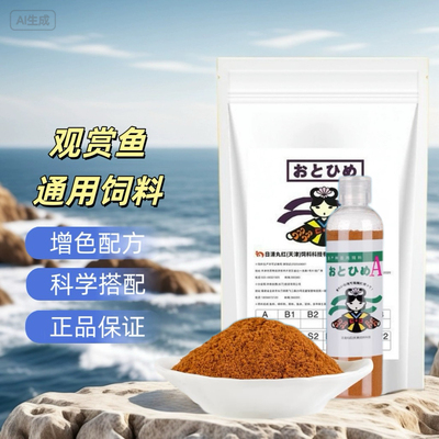 日清丸红饲料小型鱼饲料鱼苗开口小型鱼斗鱼孔雀鱼青鳉鱼食B1B2