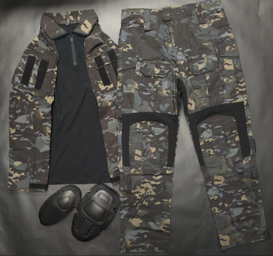 WZJP战术蛙服多地形迷彩工装裤