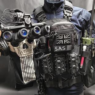 无贼全套cos召唤19夜战夜袭幽灵战术背心道具户外下场cod16衣马甲