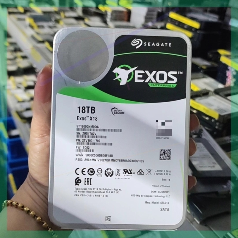 希捷SATA 18T ST18000NM000J 企业级机械