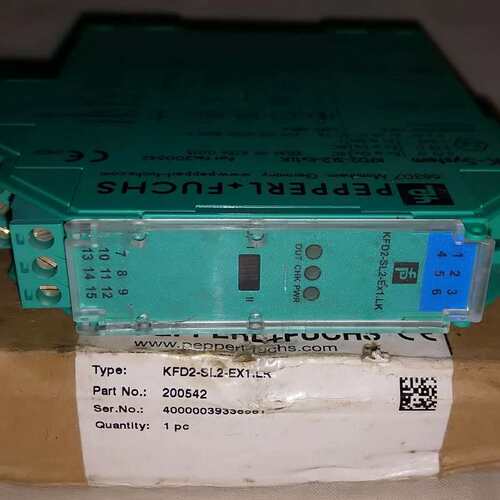 议价PERL & FUCHS KFD2-SL2-EX1.LK 电磁阀驱动器连接 P/N:200542