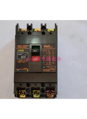 议价原装正品日本富士FUJI塑壳断路器SA53B 3P 30A现货，质保一年