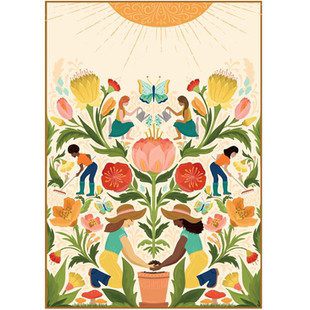 （现货）Buffalo Games - 和谐花园 - 500 片进口园丁拼图