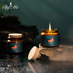 迷雾森林大豆蜡香薰蜡烛精油室内摆件香氛蜡烛小众伴手礼雨后山谷