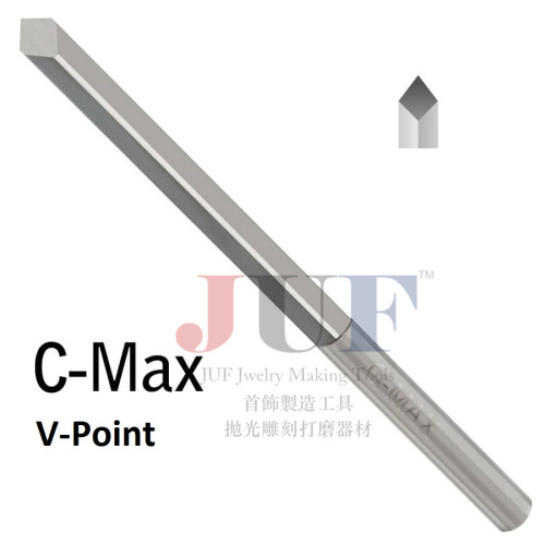 美国GRS C-Max V-Point V形尖嘴角 加韧碳化钨钢雕刻铲刀